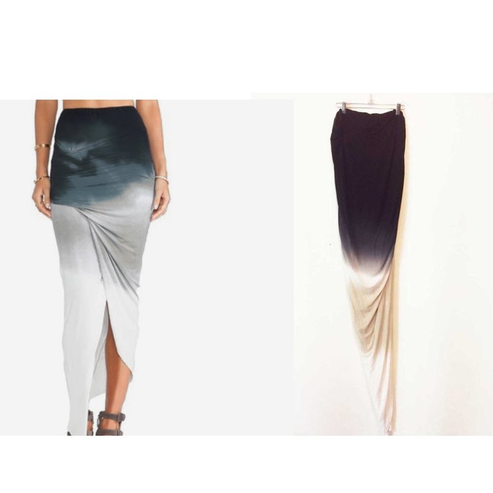 Young Fabulous & Broke Ombre Maxi Skirt